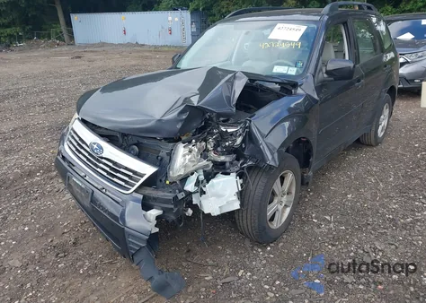 2010 Subaru Forester 2.5X из США, поврежденный, VIN JF2SH6BC3AH785534